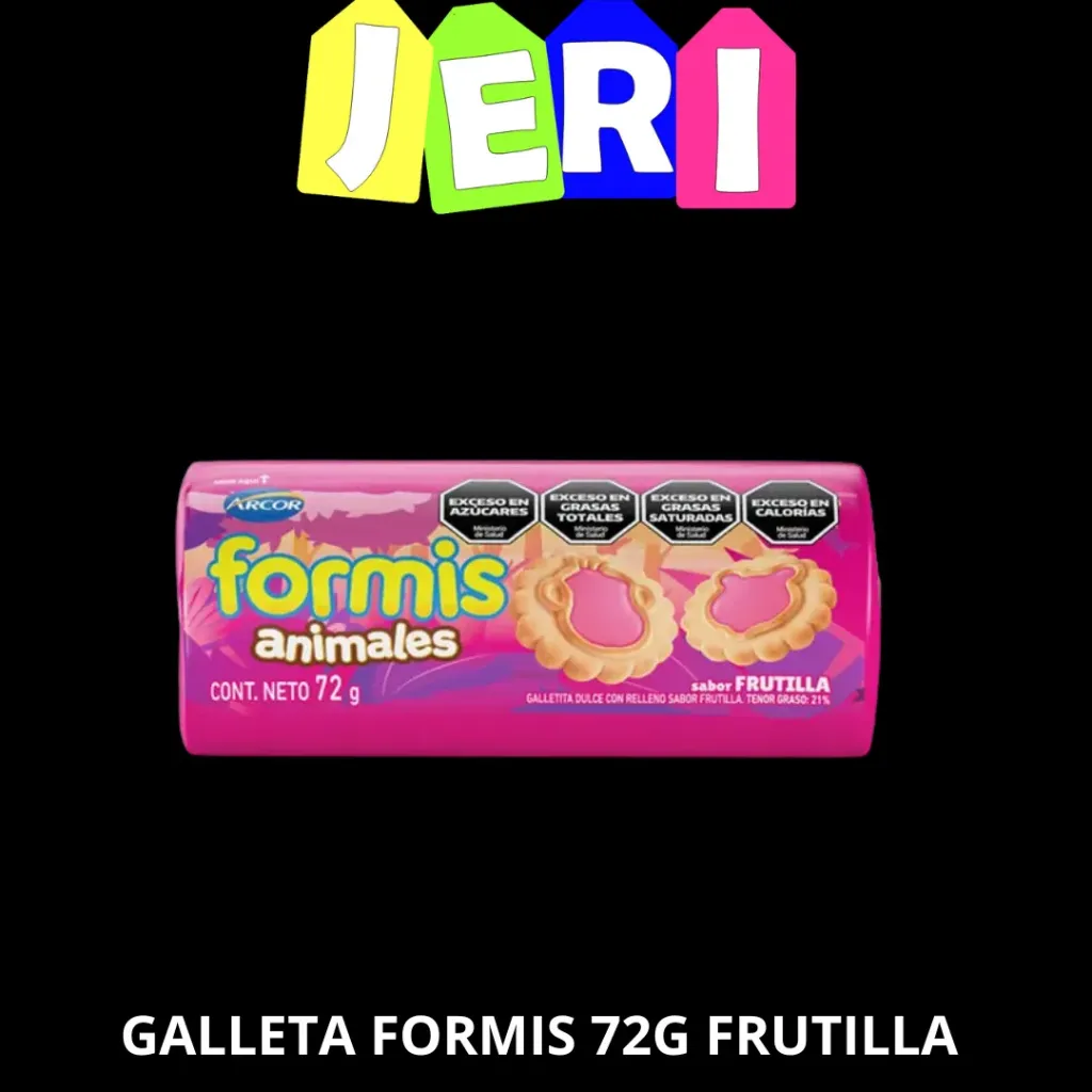 GALLETA FORMIS 72G FRUTILLA