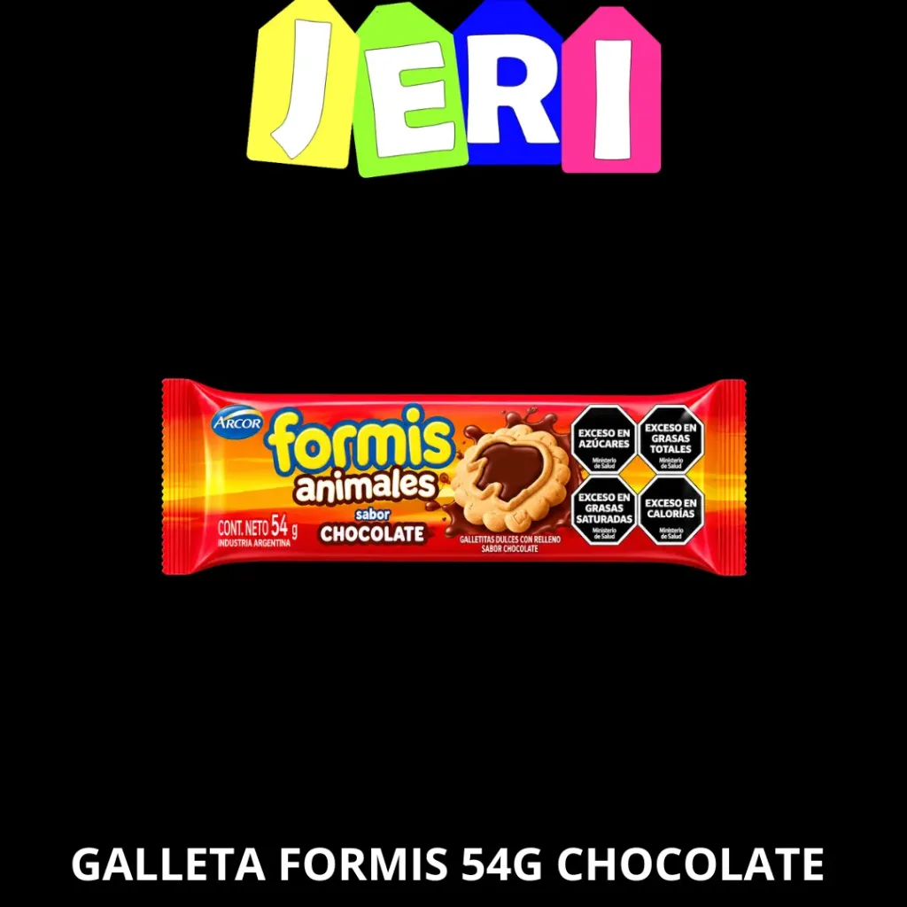 GALLETA FORMIS 54G CHOCOLATE