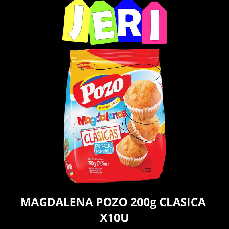 MAGDALENA POZO 200g CLASICA X10U