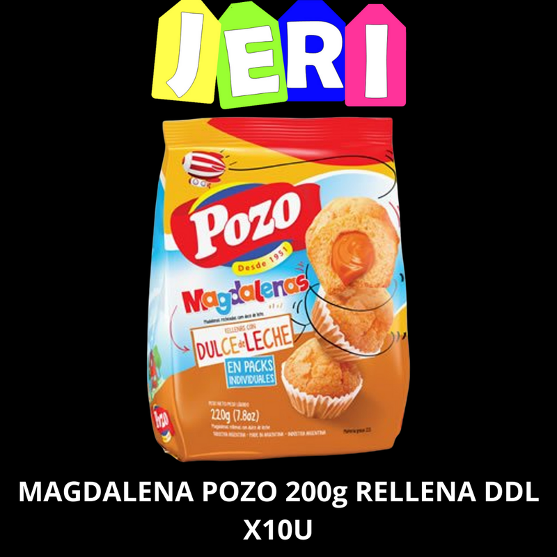 MAGDALENA POZO 200g RELLENA DDL X10U