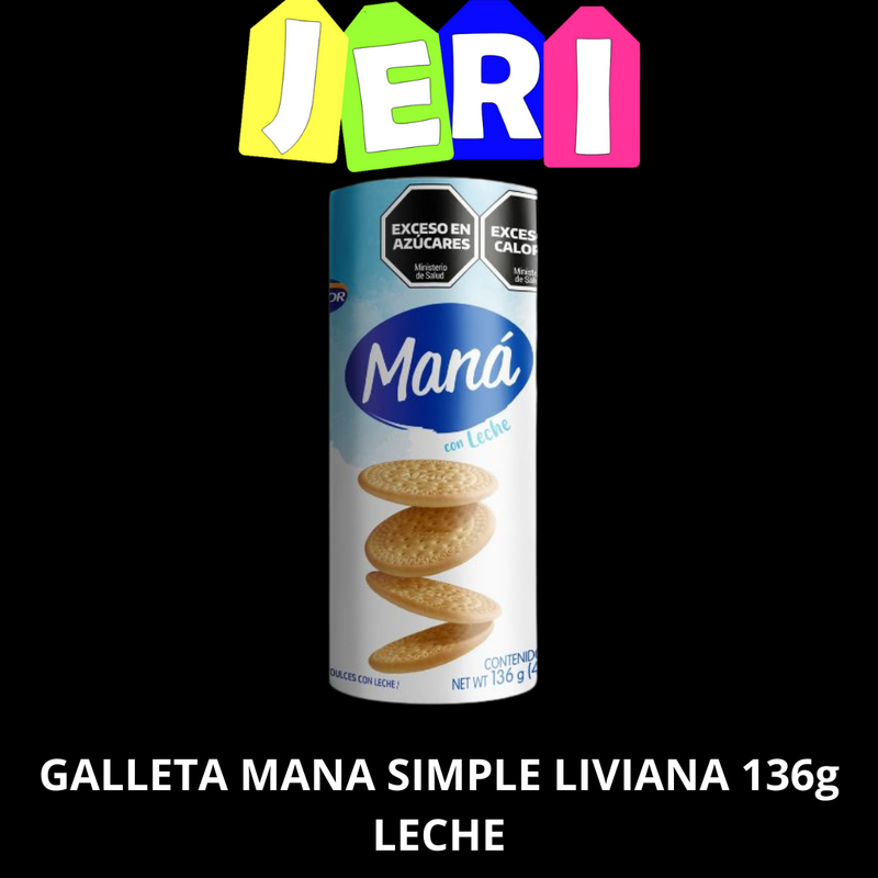 GALLETA MANA SIMPLE LIVIANA 136g LECHE