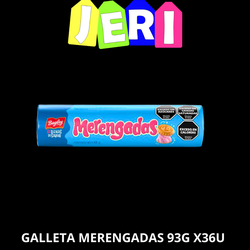 GALLETA MERENGADAS 93G X36U