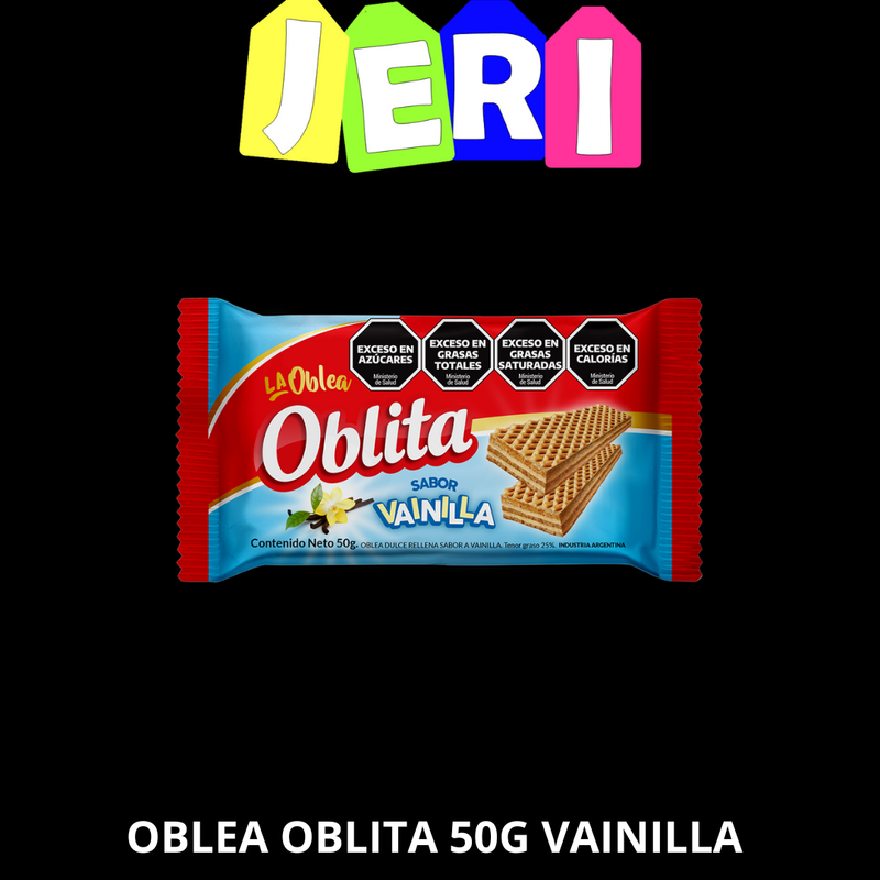 OBLEA OBLITA 50G VAINILLA