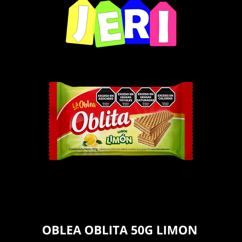 OBLEA OBLITA 50G LIMON