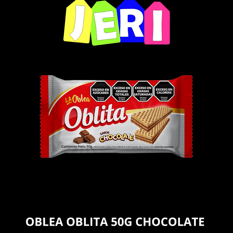 OBLEA OBLITA 50G CHOCOLATE