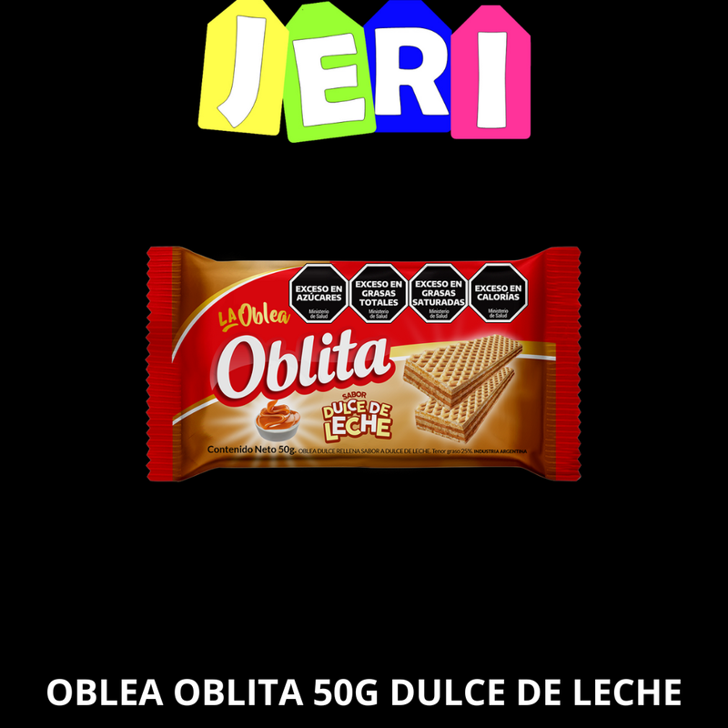 OBLEA OBLITA 50G DULCE DE LECHE