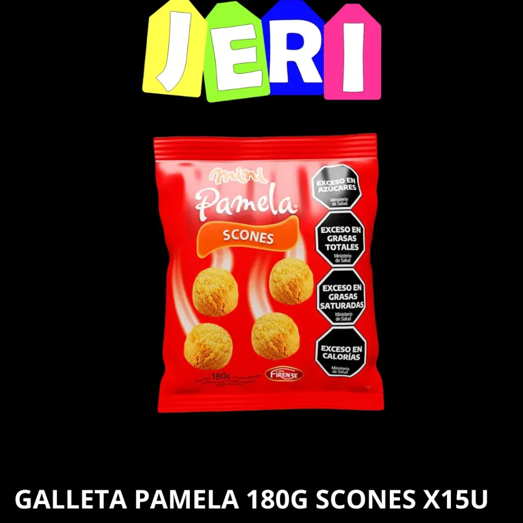 GALLETA PAMELA 180G SCONES X15U
