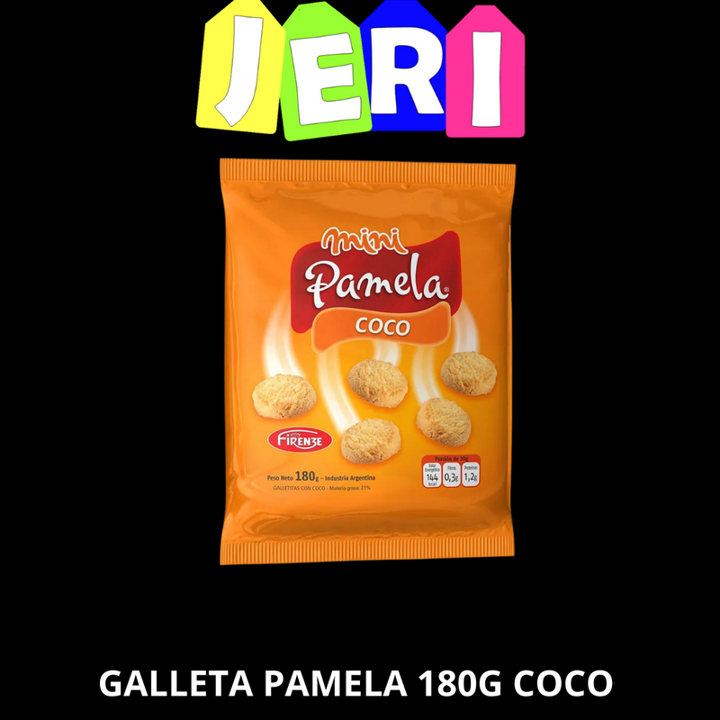 GALLETA PAMELA 180G COCO