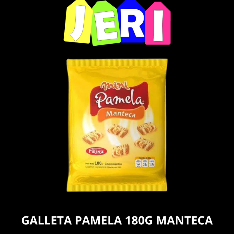 GALLETA PAMELA 180G MANTECA