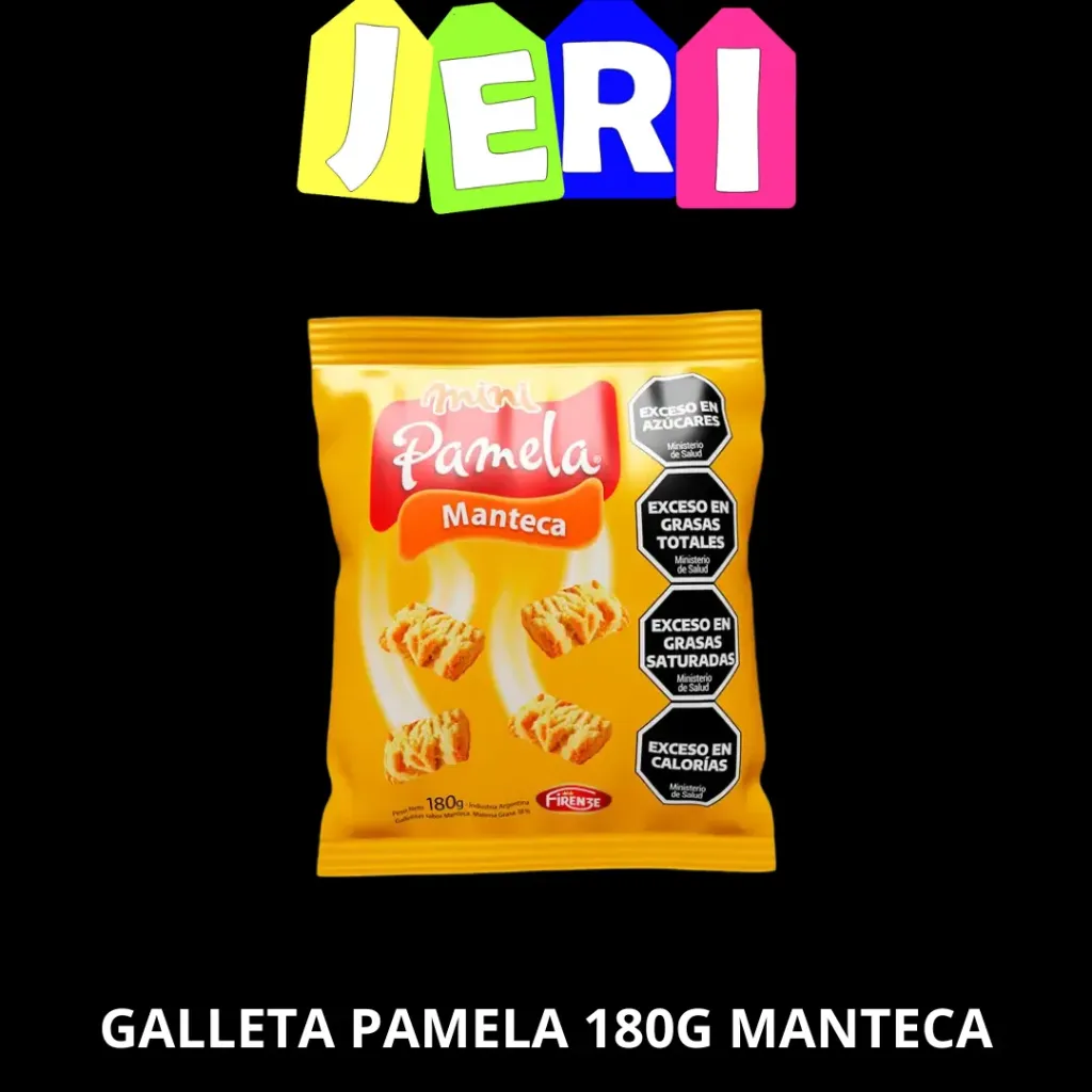 GALLETA PAMELA 180G MANTECA