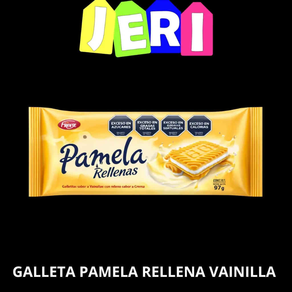 GALLETA PAMELA RELLENA VAINILLA