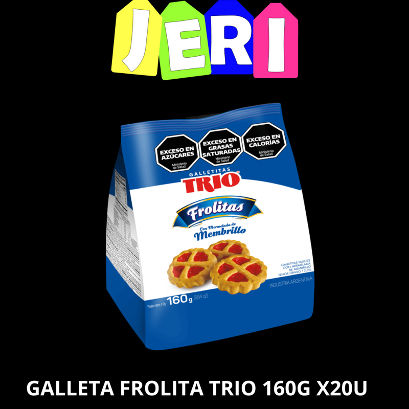GALLETA FROLITA TRIO 160G X20U