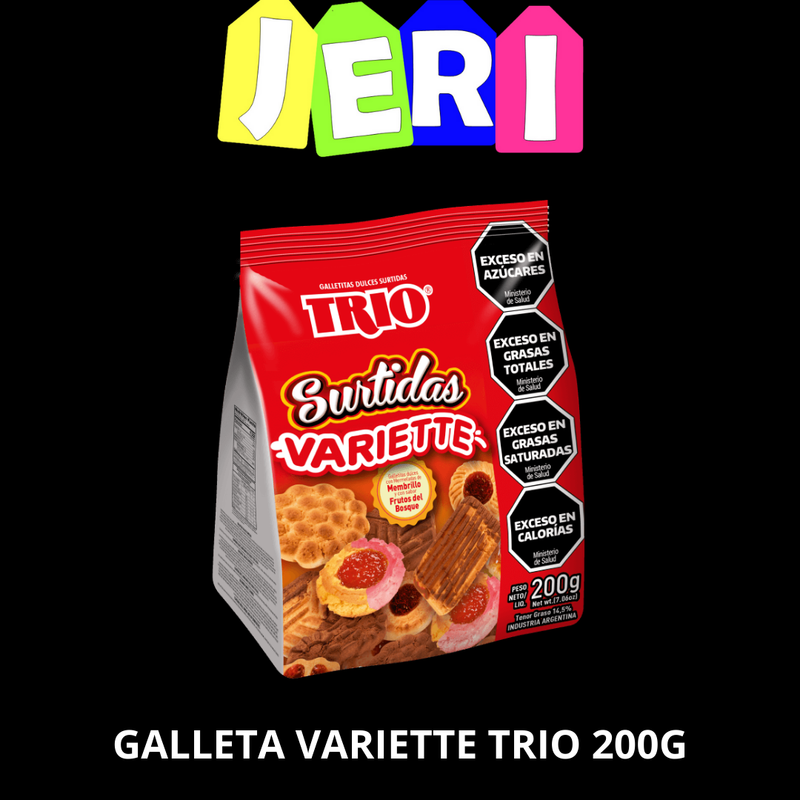 GALLETA VARIETE TRIO 200G