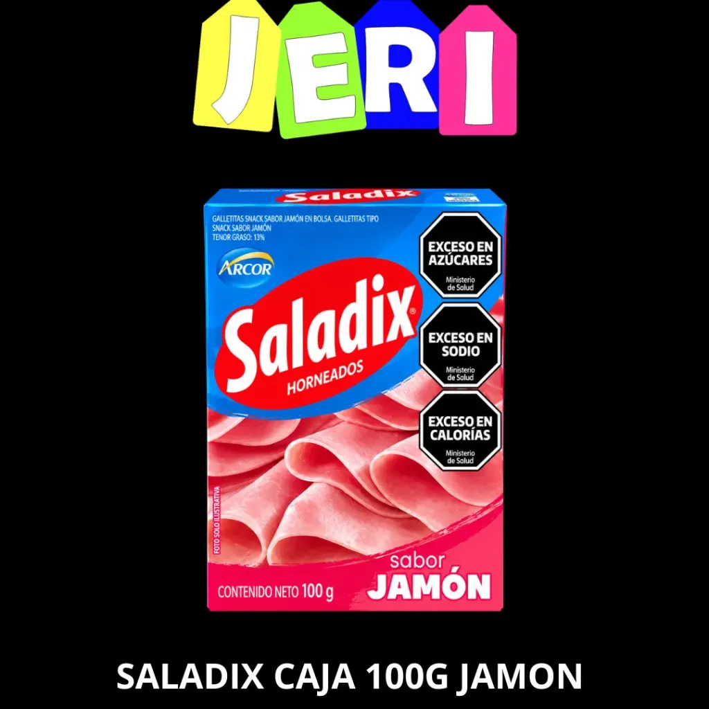 SALADIX CAJA 100G JAMON