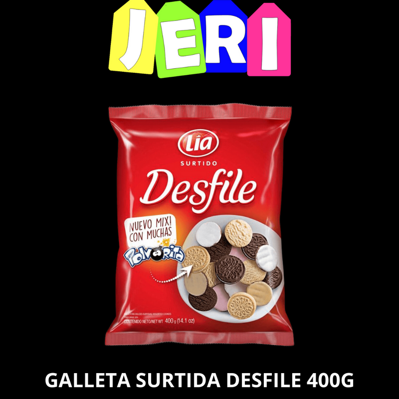GALLETA SURTIDA LIA 400G