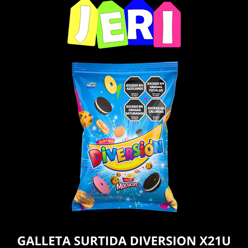GALLETA SURTIDA DIVERSION X21U