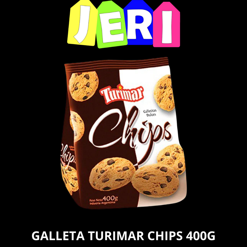 GALLETA TURIMAR CHIPS 400G