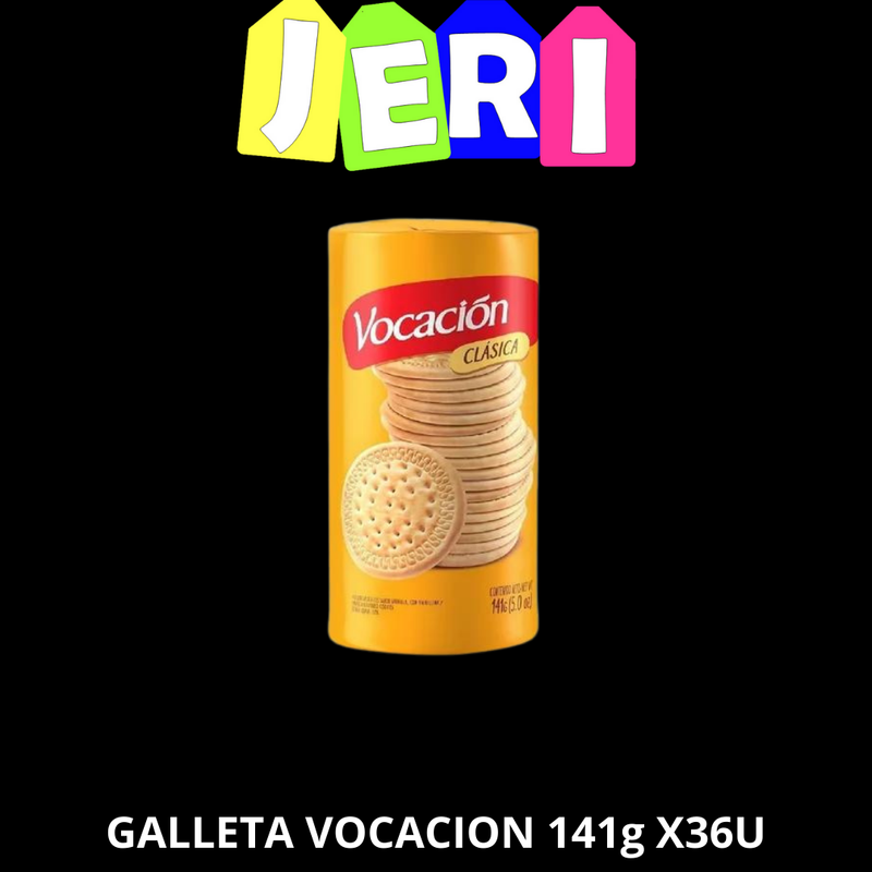 GALLETA VOCACION CLASICA 141G X36U