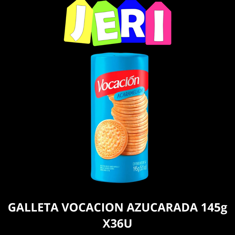 GALLETA VOCACION AZUCARADA 145g X30U