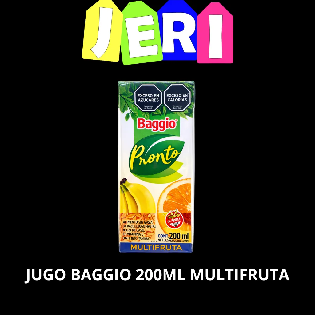 JUGO BAGGIO 200ML MULTIFRUTA