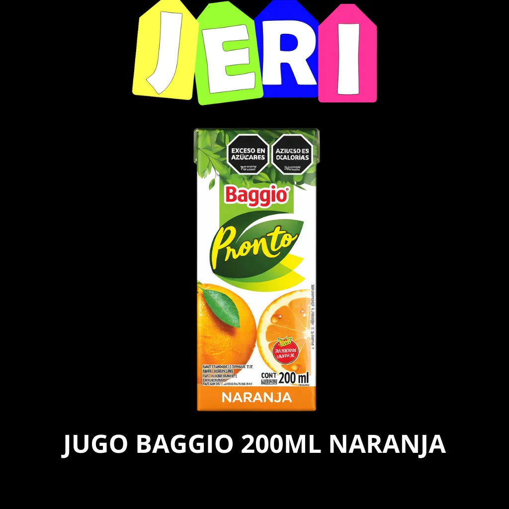JUGO BAGGIO 200ML NARANJA