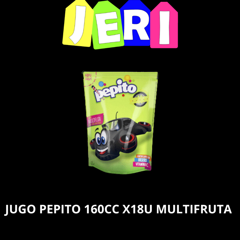 JUGO PEPITO 160CC X18U MULTIFRUTA