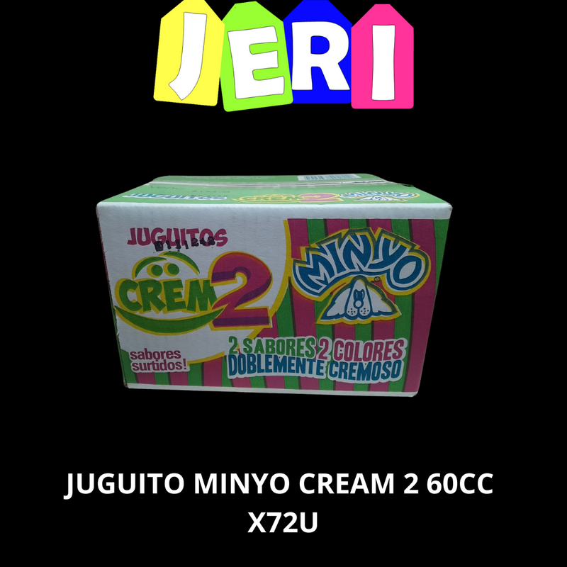 JUGUITO MINYO CREAM 2 60CC X72U