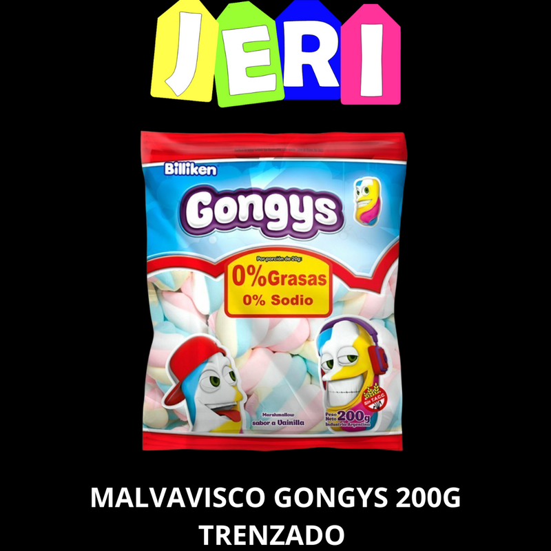 MALVAVISCOS GONGYS 200G TRENZADO