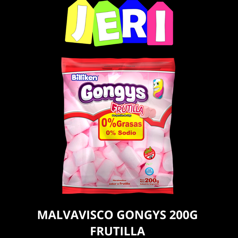 MALVAVISCOS GONGYS 200G FRUTILLA