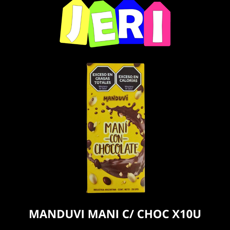 MANDUVI MANI C/ CHOC X10U
