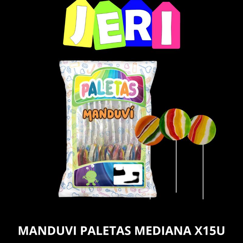 MANDUVI PALETAS MEDIANA X15U