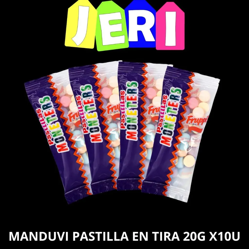 MANDUVI PASTILLA EN TIRA 20G  X10U