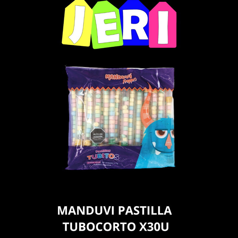 MANDUVI PASTILLA TUBO CORTO X30U