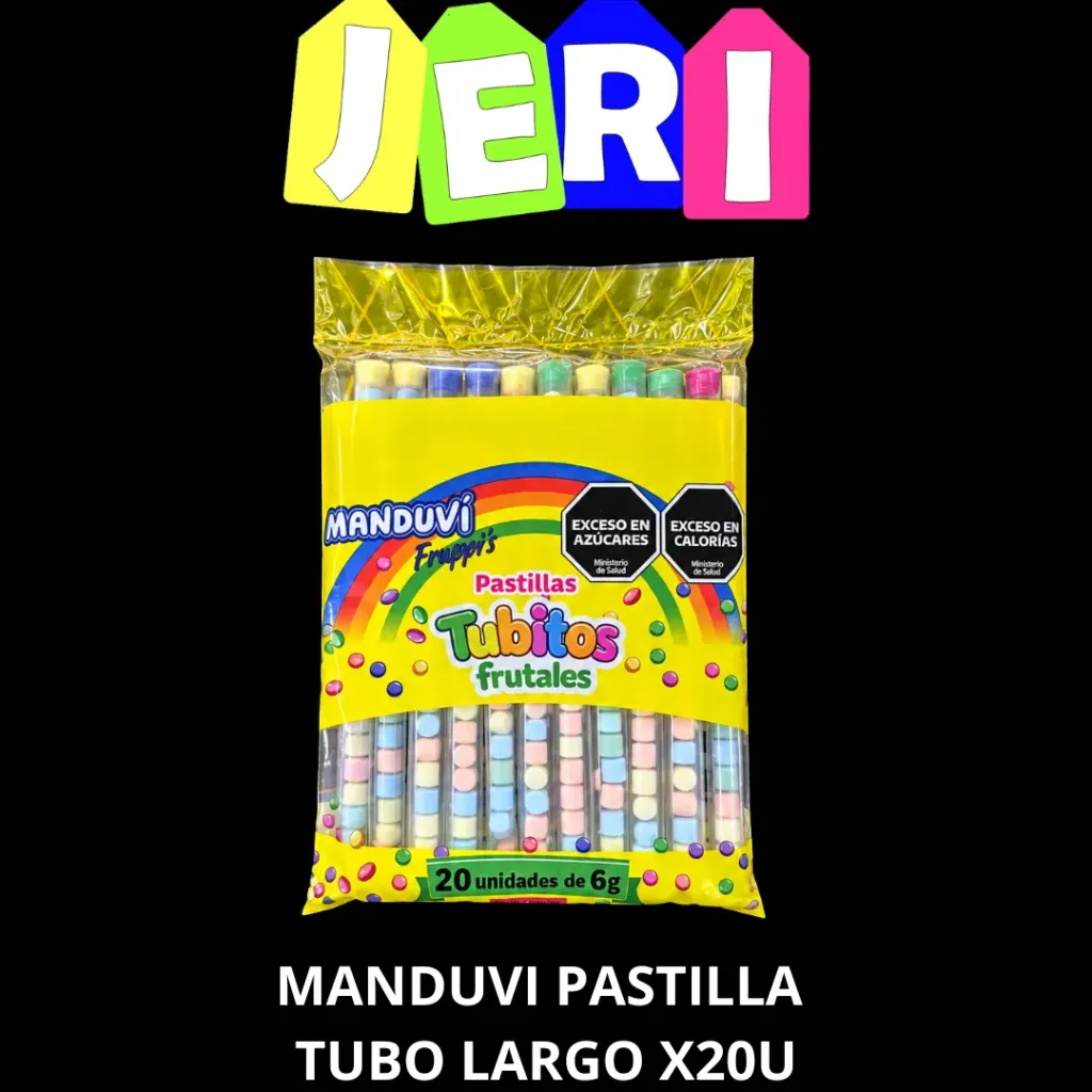 MANDUVI PASTILLA TUBO LARGO X20U