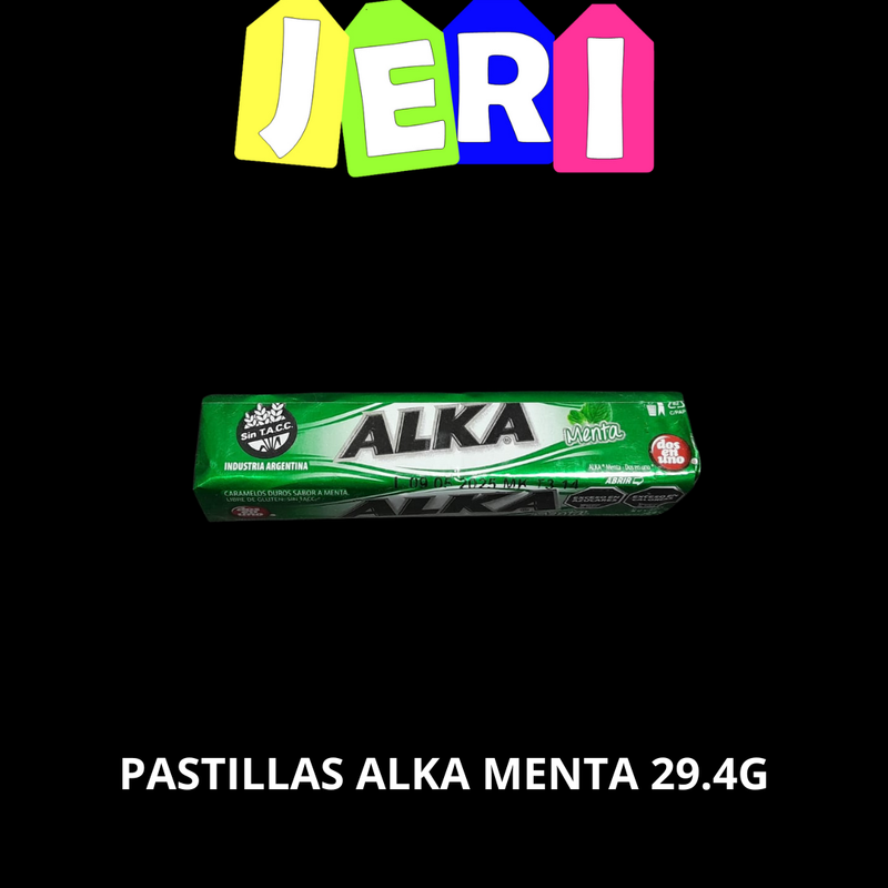 PASTILLAS ALKA MENTA 29.4G