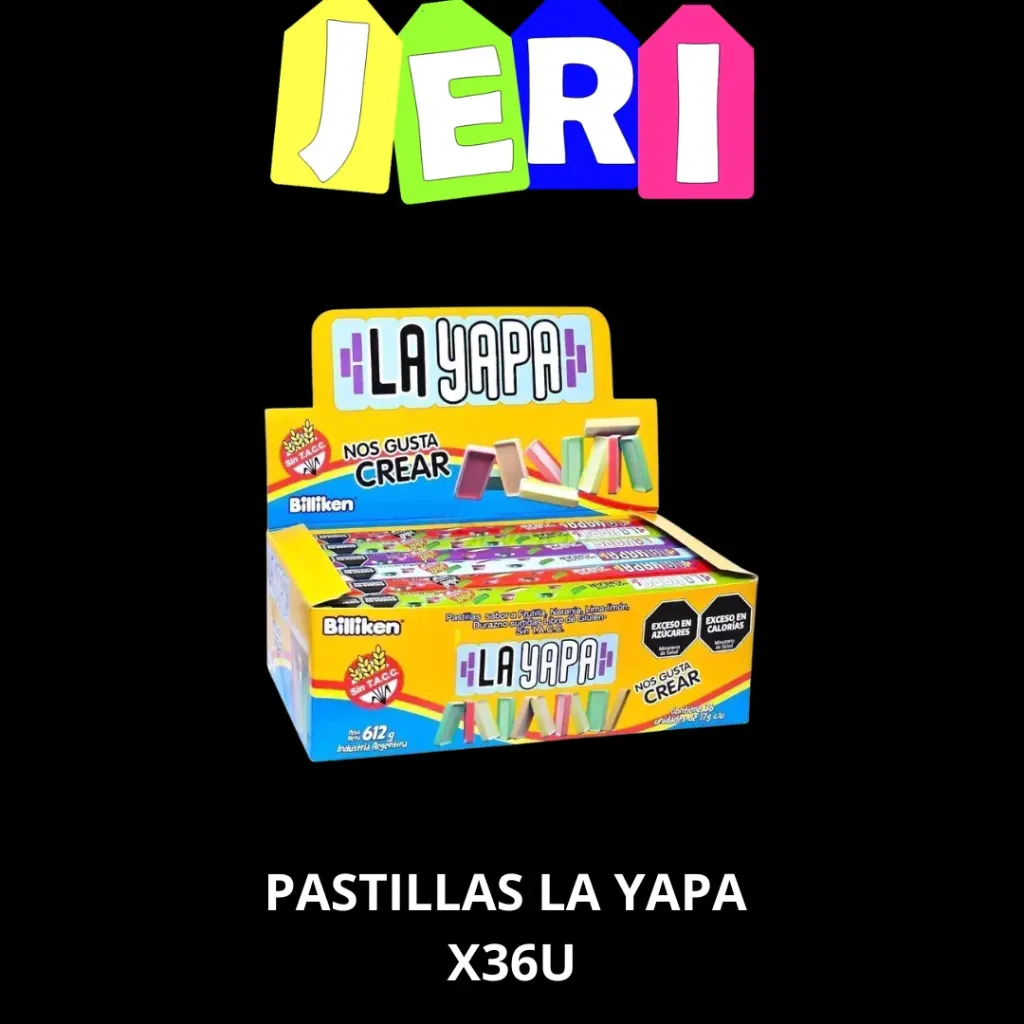 PASTILLAS LA YAPA X36U