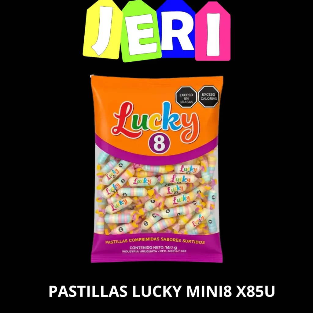 PASTILLAS LUCKY MINI8 X80U