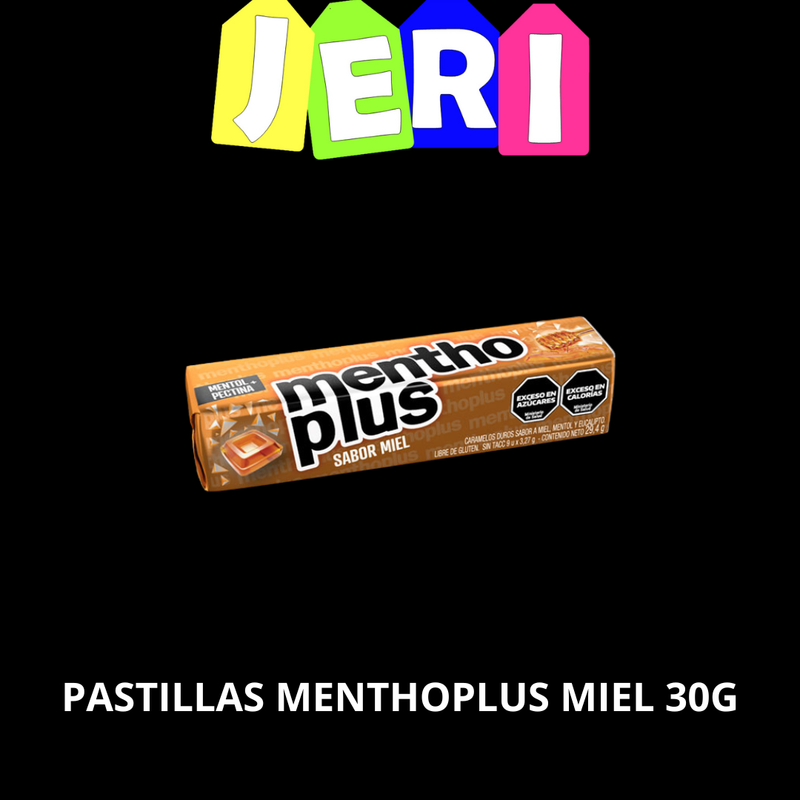 PASTILLAS MENTHOPLUS MIEL 30G