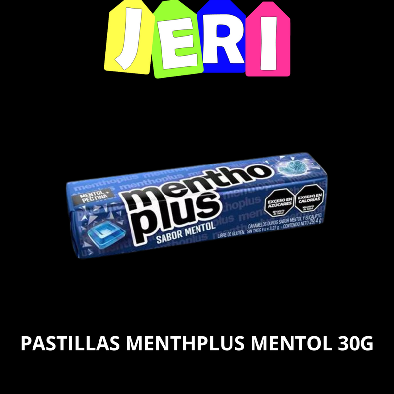 PASTILLAS MENTHOPLUS MENTOL 30G