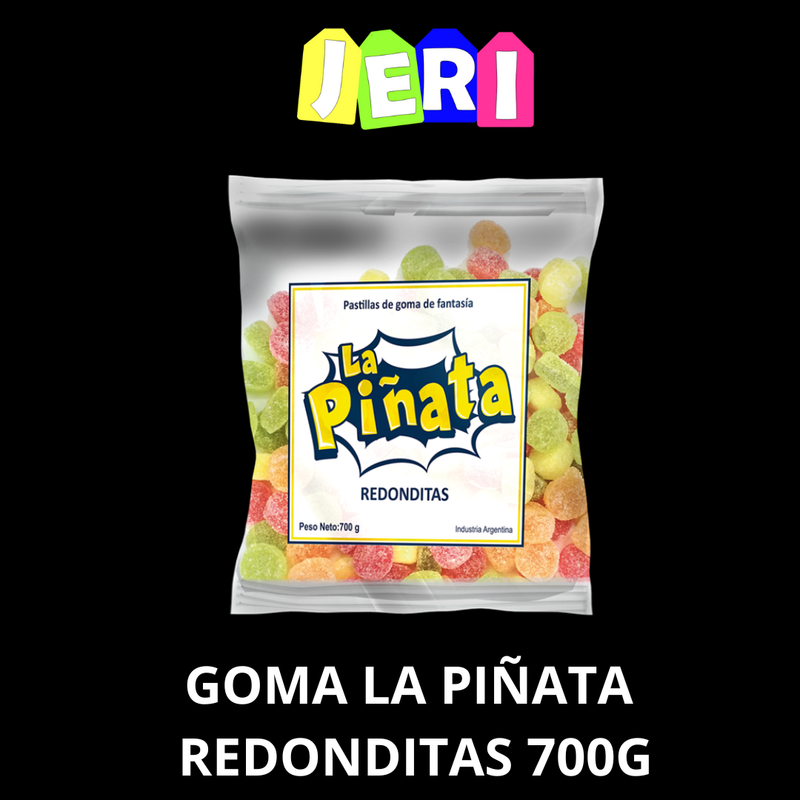 GOMA LA PIÑATA (700grs) REDONDITAS