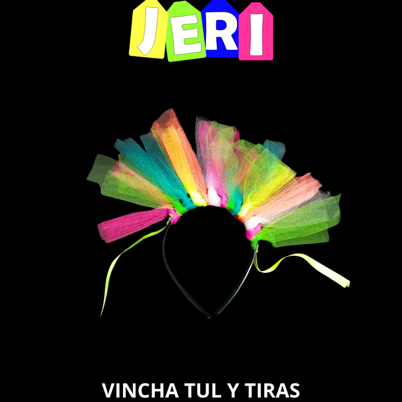VINCHA TUL Y TIRAS