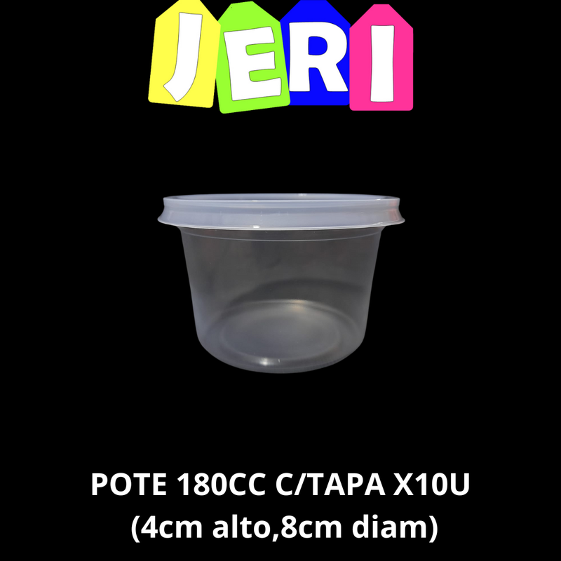POTE 180CC C/TAPA X10U