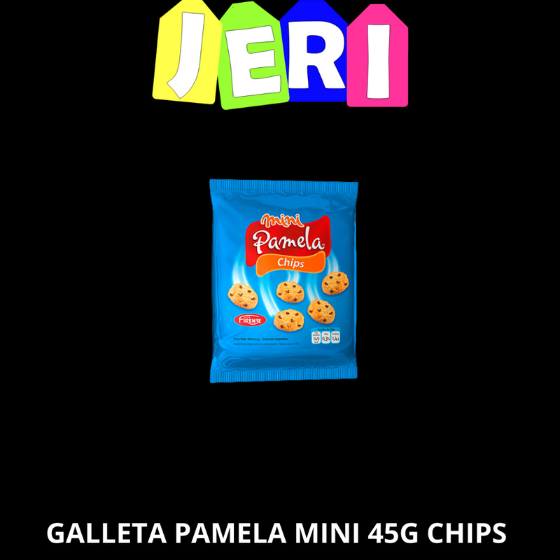 GALLETA PAMELA MINI 45G CHIPS