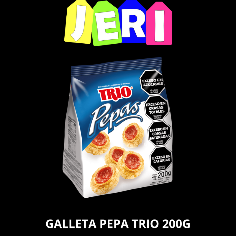 GALLETA PEPA TRIO 200G