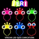 LED VINCHA OJOS CARICATURA