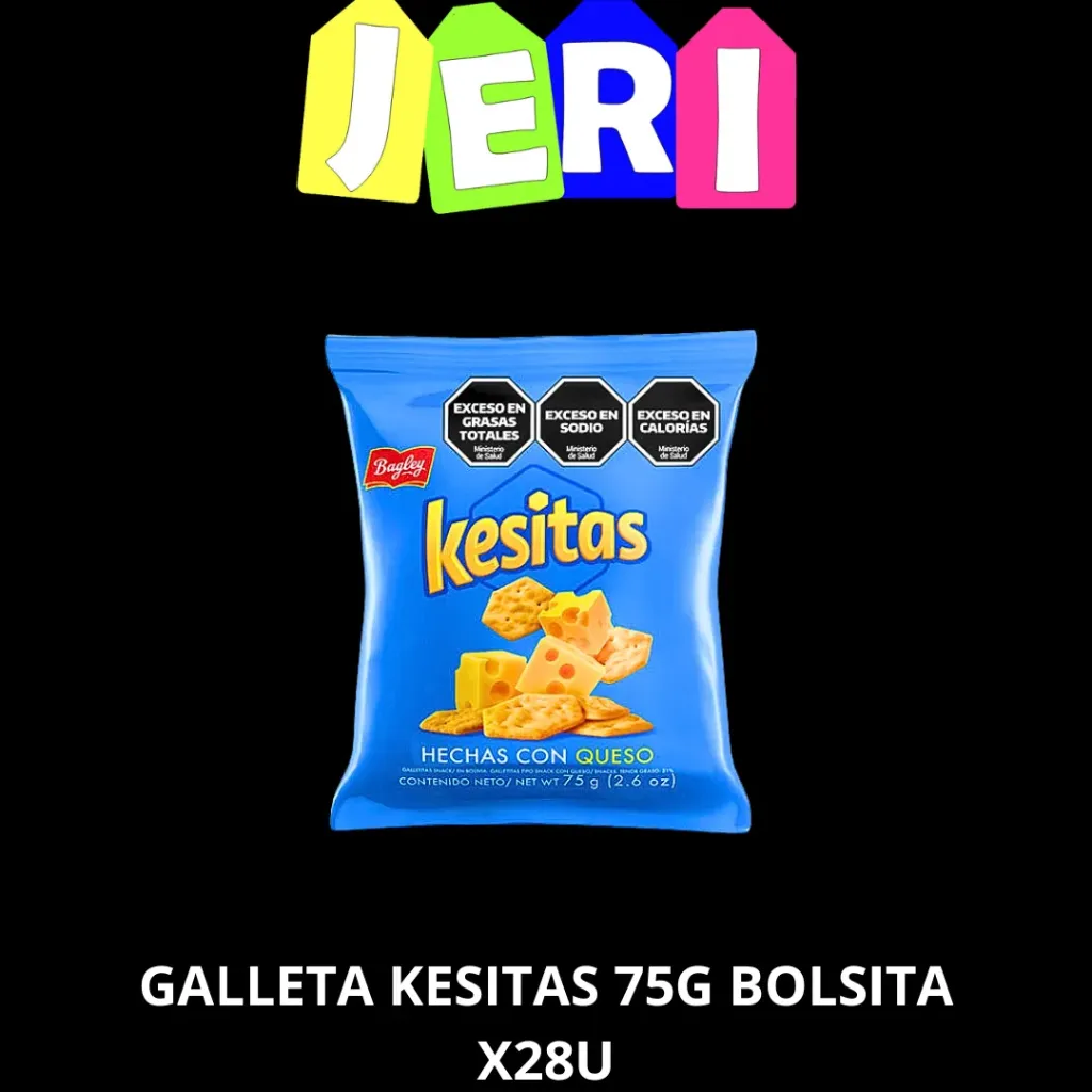 GALLETA KESITAS 75G BOLSITA X32U