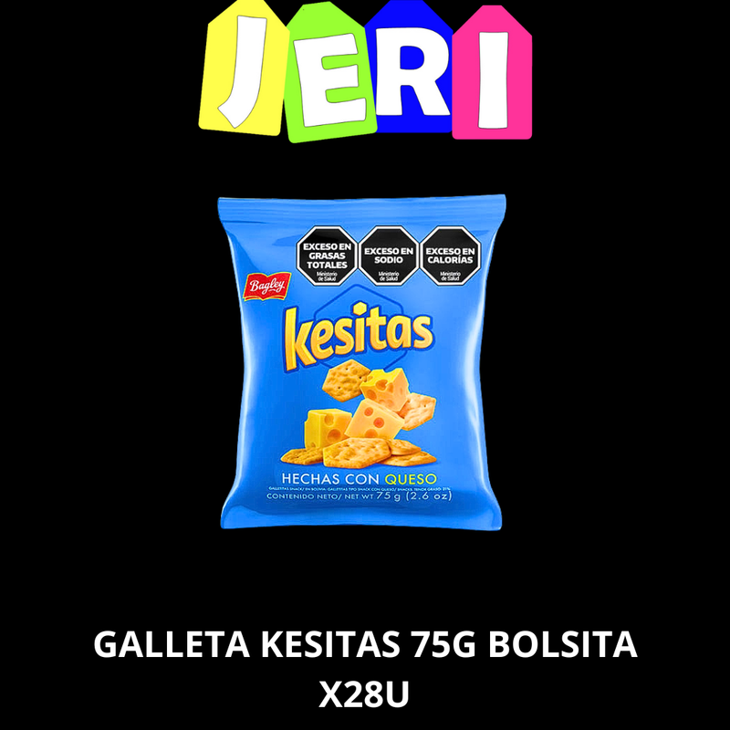GALLETA KESITAS 75G BOLSITA X32U
