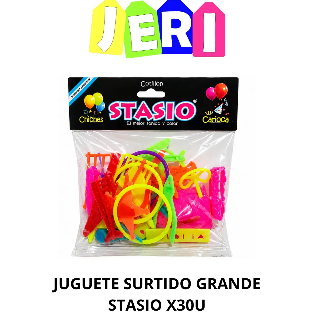 JUGUETE SURTIDO GRANDE STASIO X30U