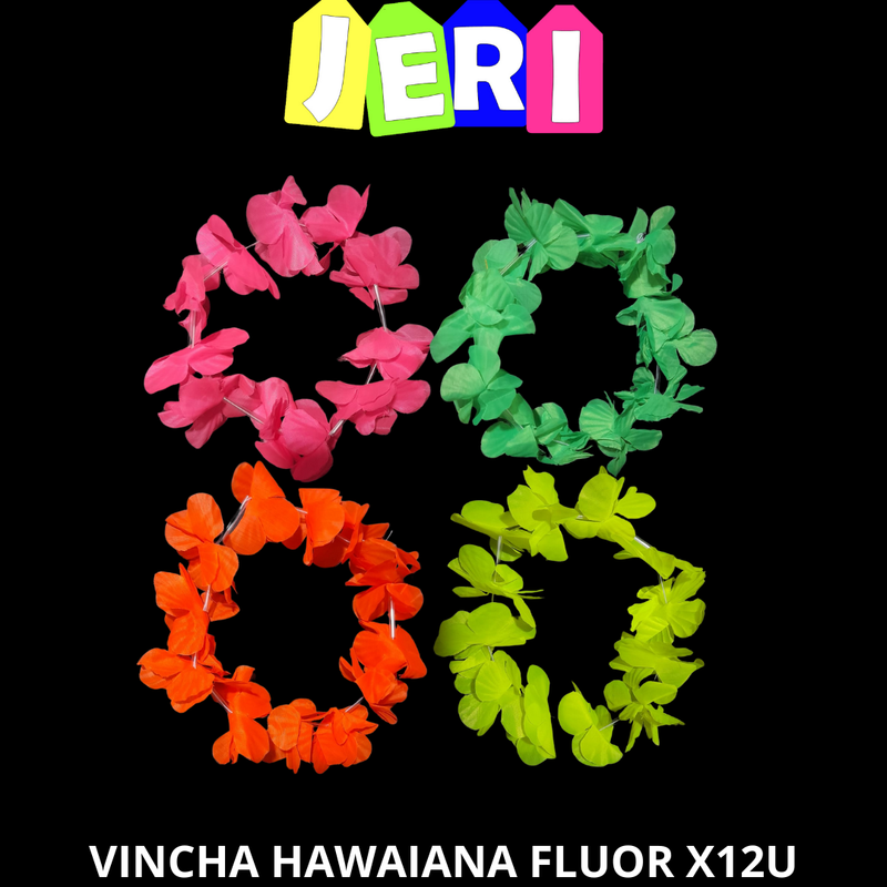 [8470] VINCHA HAWAIANA FLUOR X12U