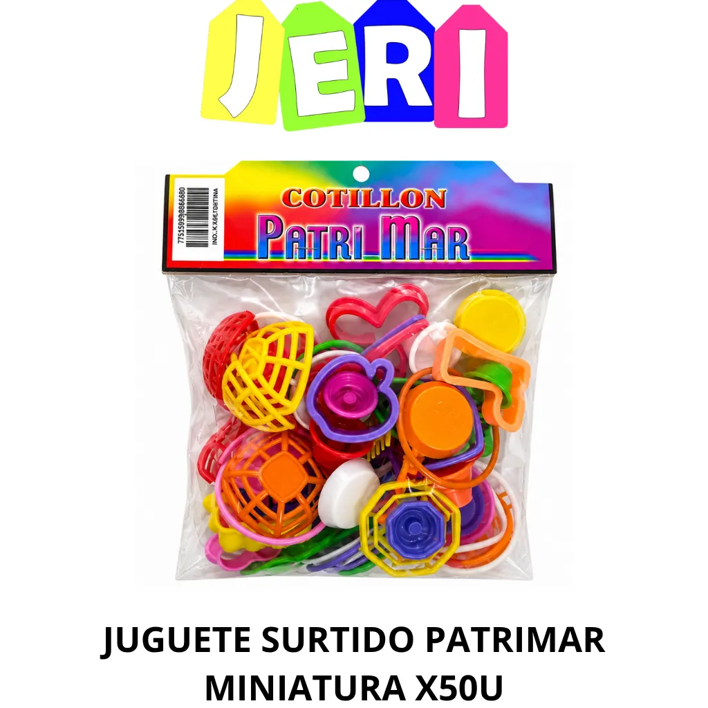[8787] JUGUETE SURTIDO MINIATURA PATRIMAR X50U